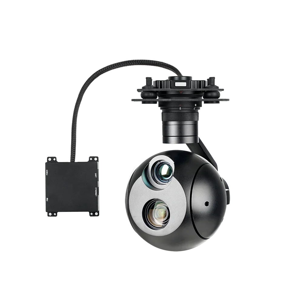 A10TPro Gimbal Camera with 10x AI Object Tracking EO+IR Dual Sensor for Action & Sports Photography