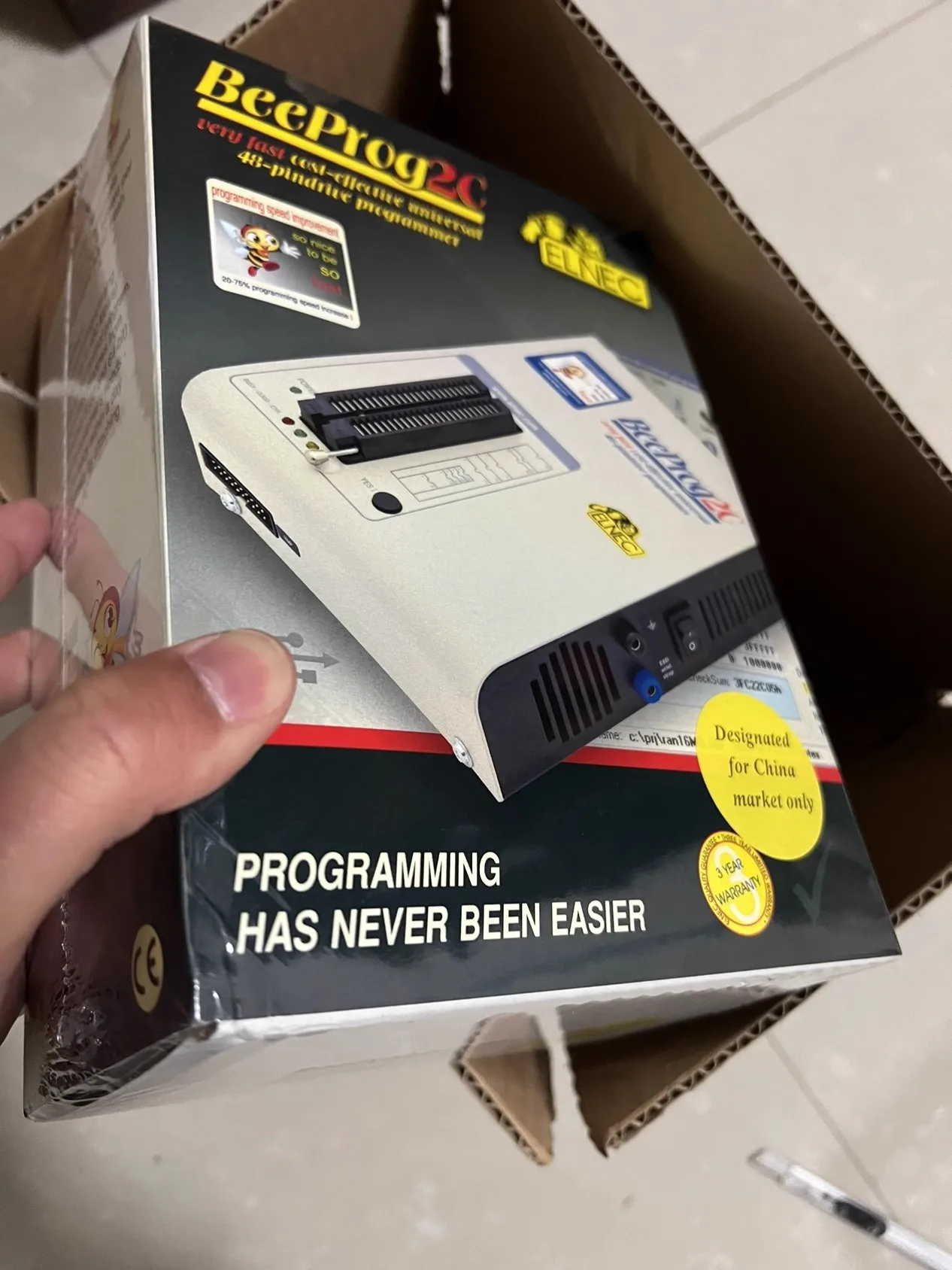 Original Beeprog2C Universal Programmer BeeProg2C (ELNEC 60-0059) single-site extremely fast, universal drive ELNEC's programmer