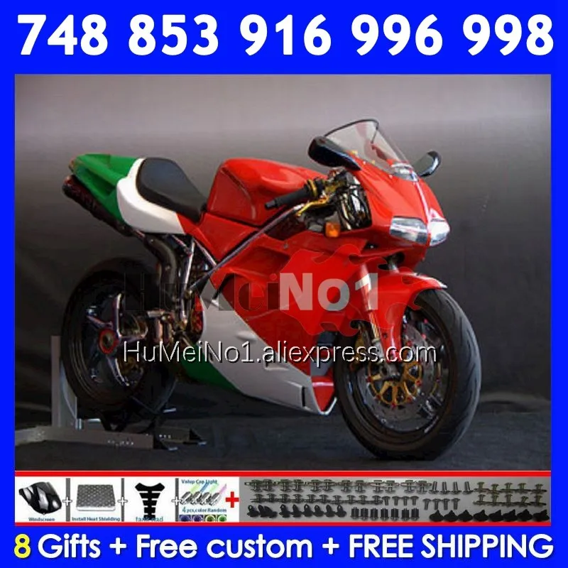 Injection Kit For DUCATI 748 853 916 996 998 S R 1994 1995 1996 1997 330No.35 red glossy 748S 998R 996R 98 99 00 01 02 Fairing