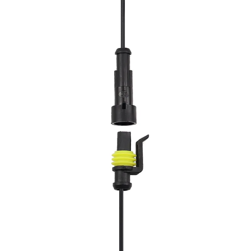 1Set 1 2 3 4 5 6 Way 1P 2P 3P 4P 5P Auto Connector Male & Female Waterproof Electrical Connector Plug with Cable