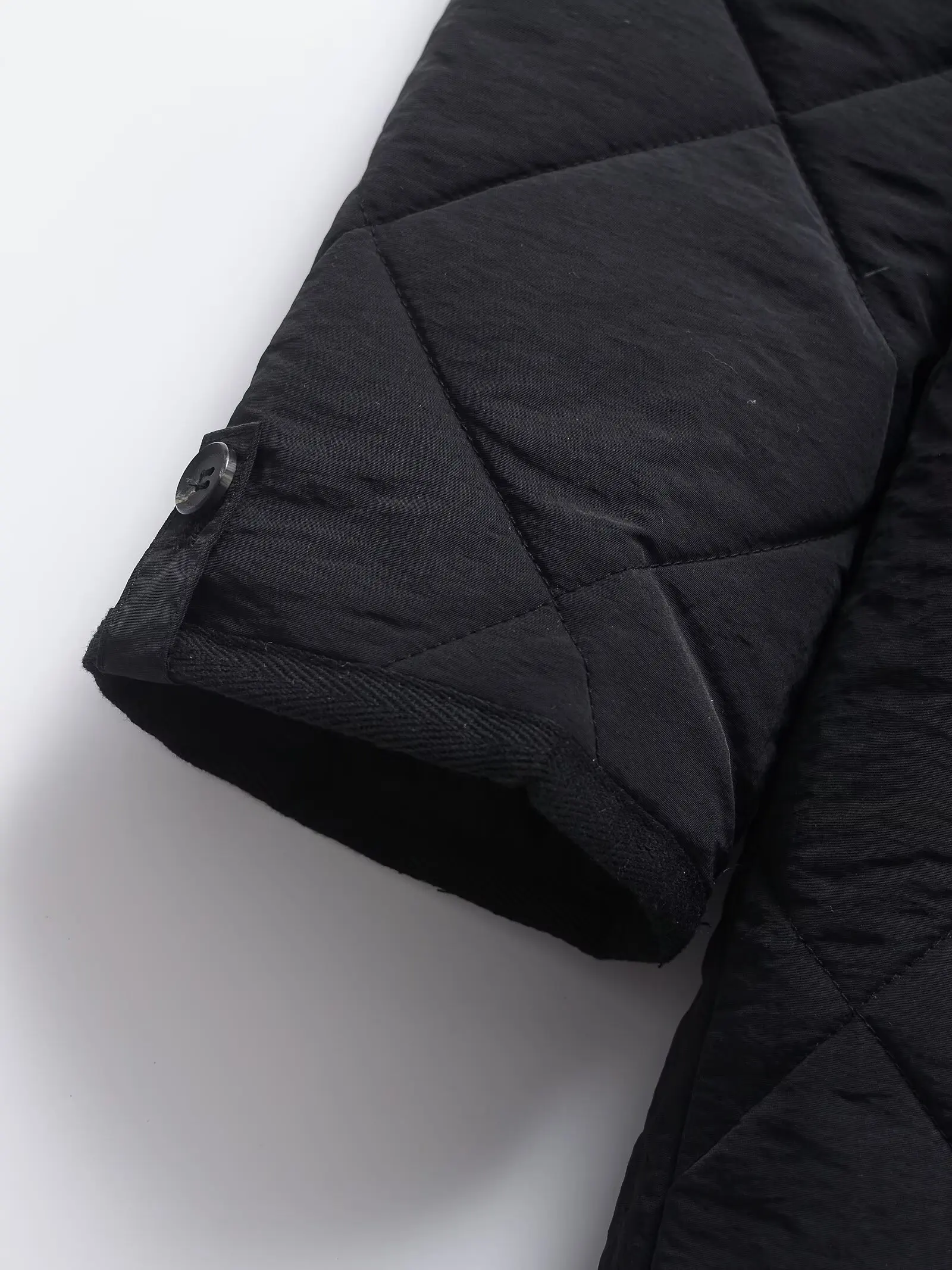 Tangada 2025 معطف شتوي نسائي كبير الحجم طويل سترات بسحاب وأكمام طويلة معطف بقلنسوة XE52