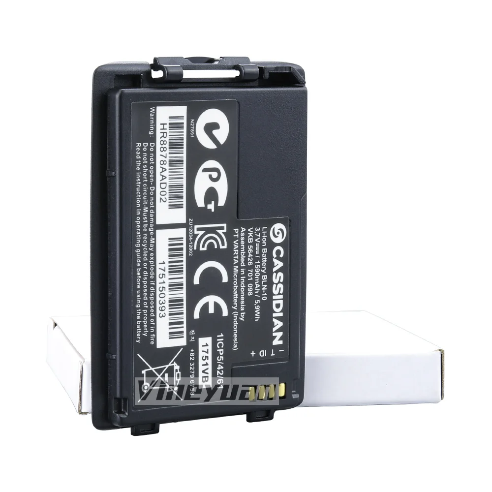 2026 NEW 3.7V 1590mAh 5.9Wh BLN-10 (BLN-11) Rechargeable Li-ion Battery for EADS Airbus CASSIDIAN TH1N Tetra Radio view 5