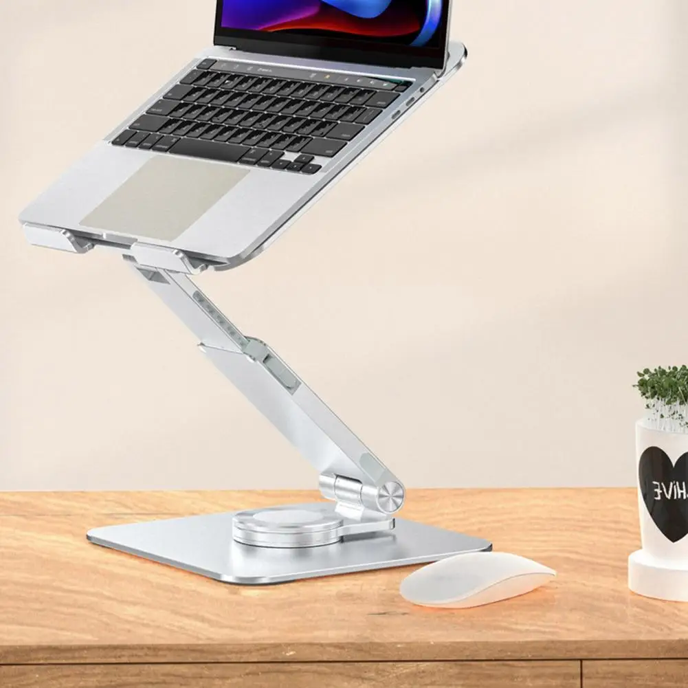 Regulowana podstawka do laptopa Regulowana aluminiowa podstawka do laptopa z obrotem o 360 stopni Rozpraszanie ciepła do notebooka Telefon Tablet