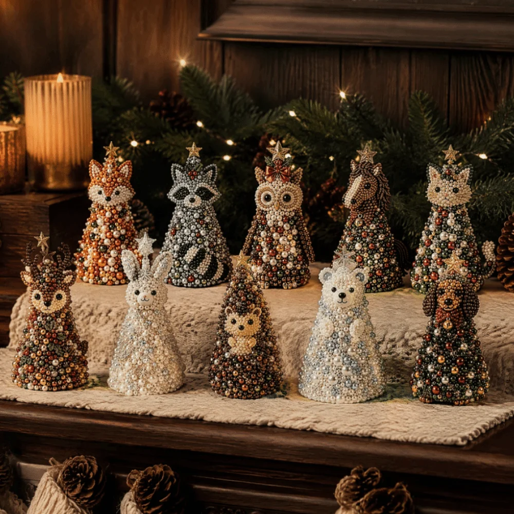multicolor-beaded-christmas-tree-kit-home-tabletop-size-creative-craft-design-diy-ornament-making-set-dreamy-style-crystal-beads