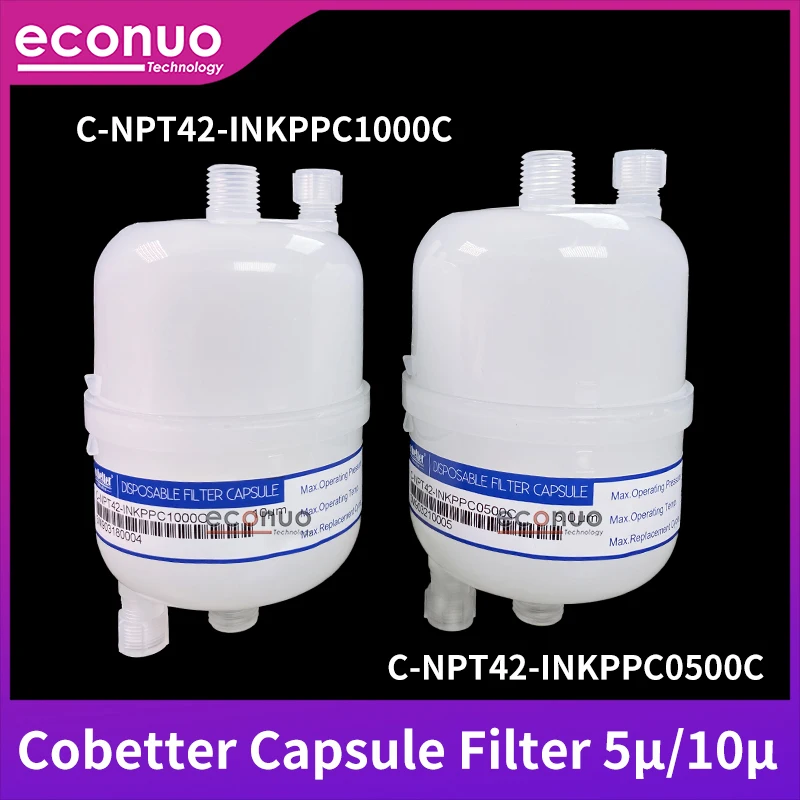 Cobetter ink filter C-NPT42-INKPPC0500C 5μ C NPT42 INKPPC1000C 10μ for Docan Flora textile machine