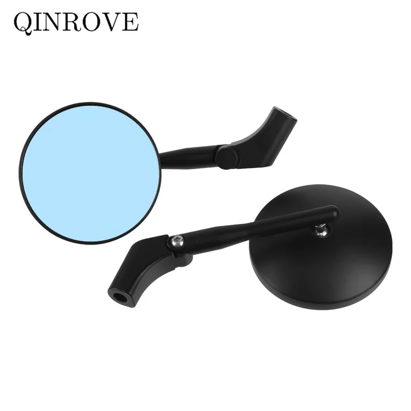 

Blue Glass Foldable Motorcycle Aluminum Alloy Rear Mirror 8 10MM Mirror Universal For Yamaha FZ15 FZ6 FZ8 MT 07 09 Kawasaki ER6N
