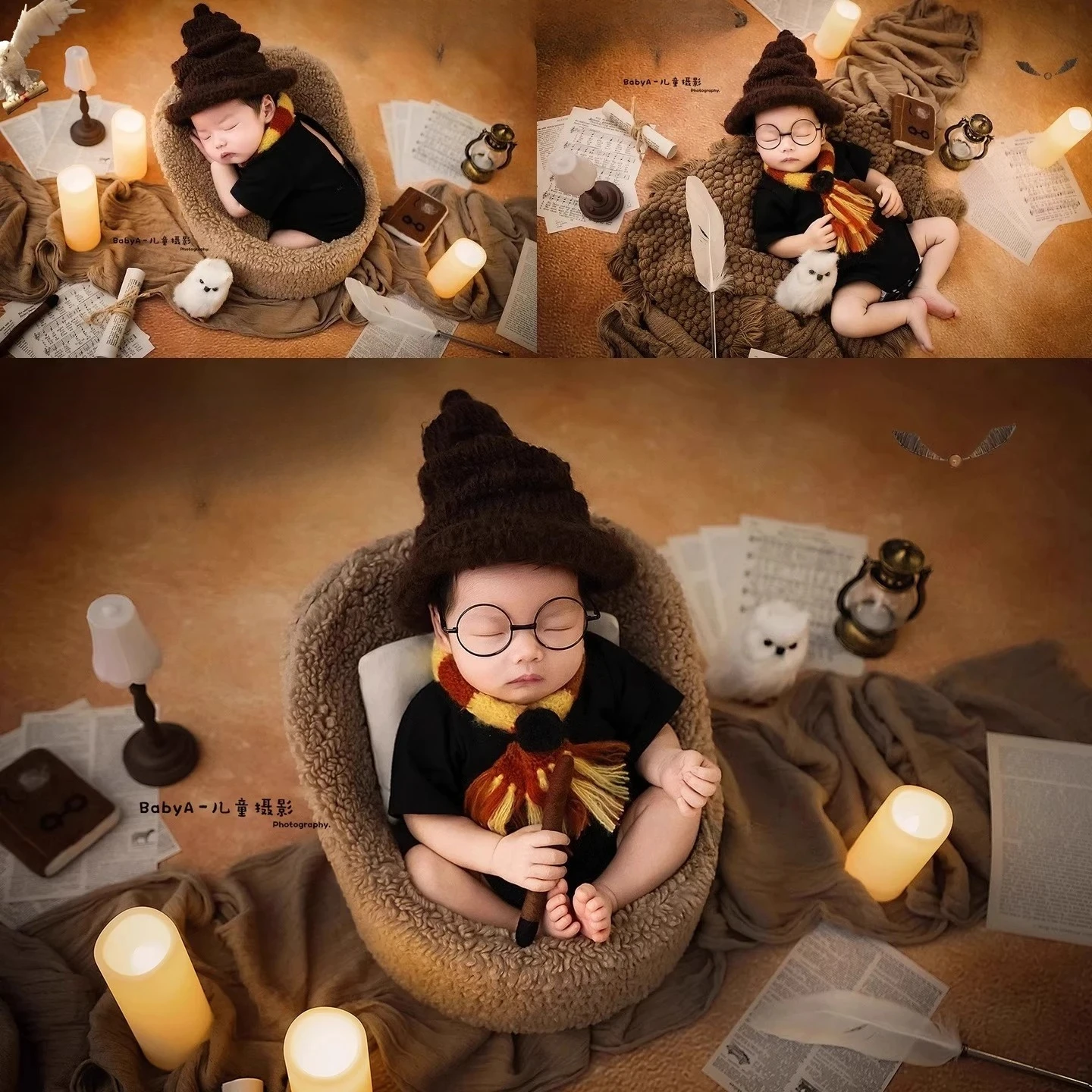 Lighting In Photography Book - Rekwizyty do fotografii noworodkowej, ubranka dla