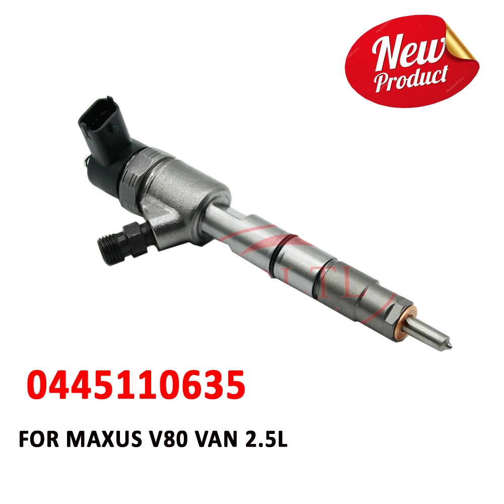 

ORLTL 0445110635 Genuine New Common Rail Diesel Fuel Injector 0445110636 0 445 110 635 S00012593 for SAIC Chase V80 G10 T60