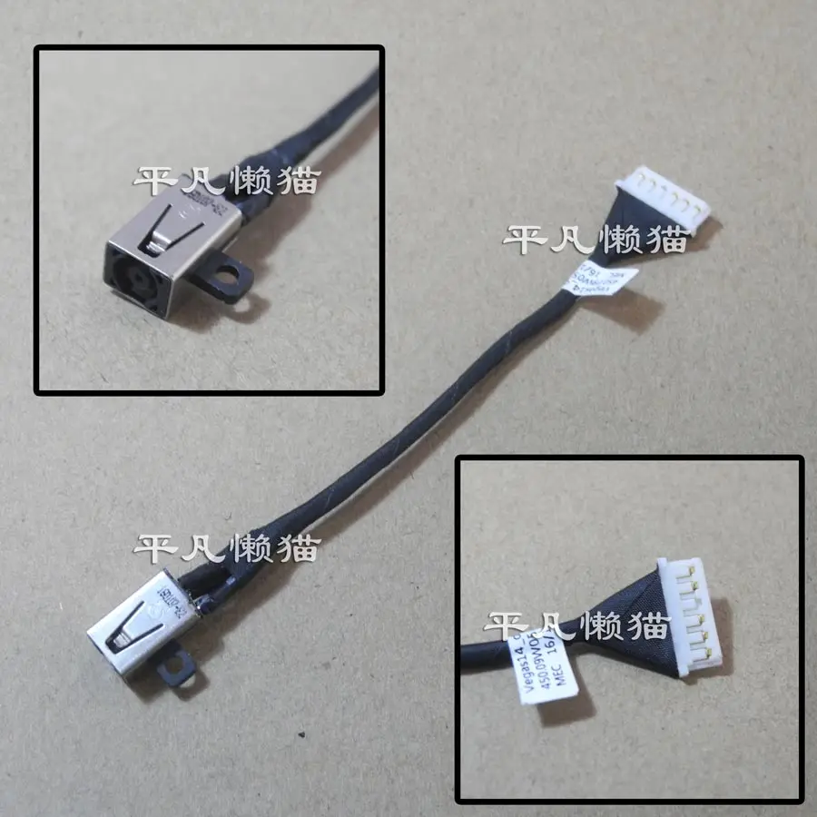 

DC Power Jack with cable For DELL Vostro 15 3562 3568 3572 3578 3568 laptop DC-IN Flex Cable