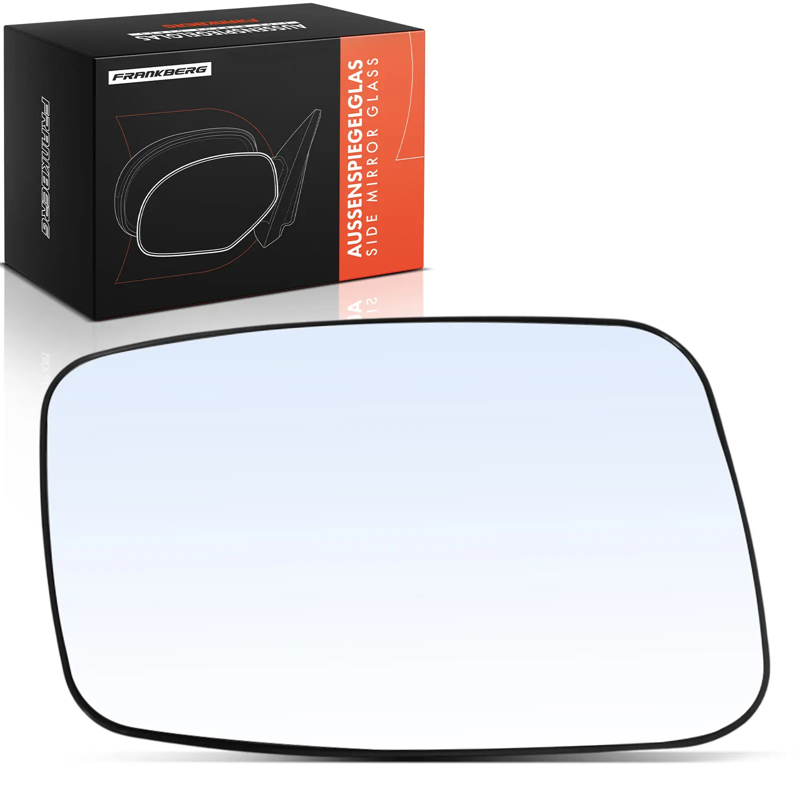 Frankberg 1x Spiegelglas Buitenspiegel Rechts voor Volvo 850 Kombi S40 I S70 S90 V40 Kombi 8679307 30865853