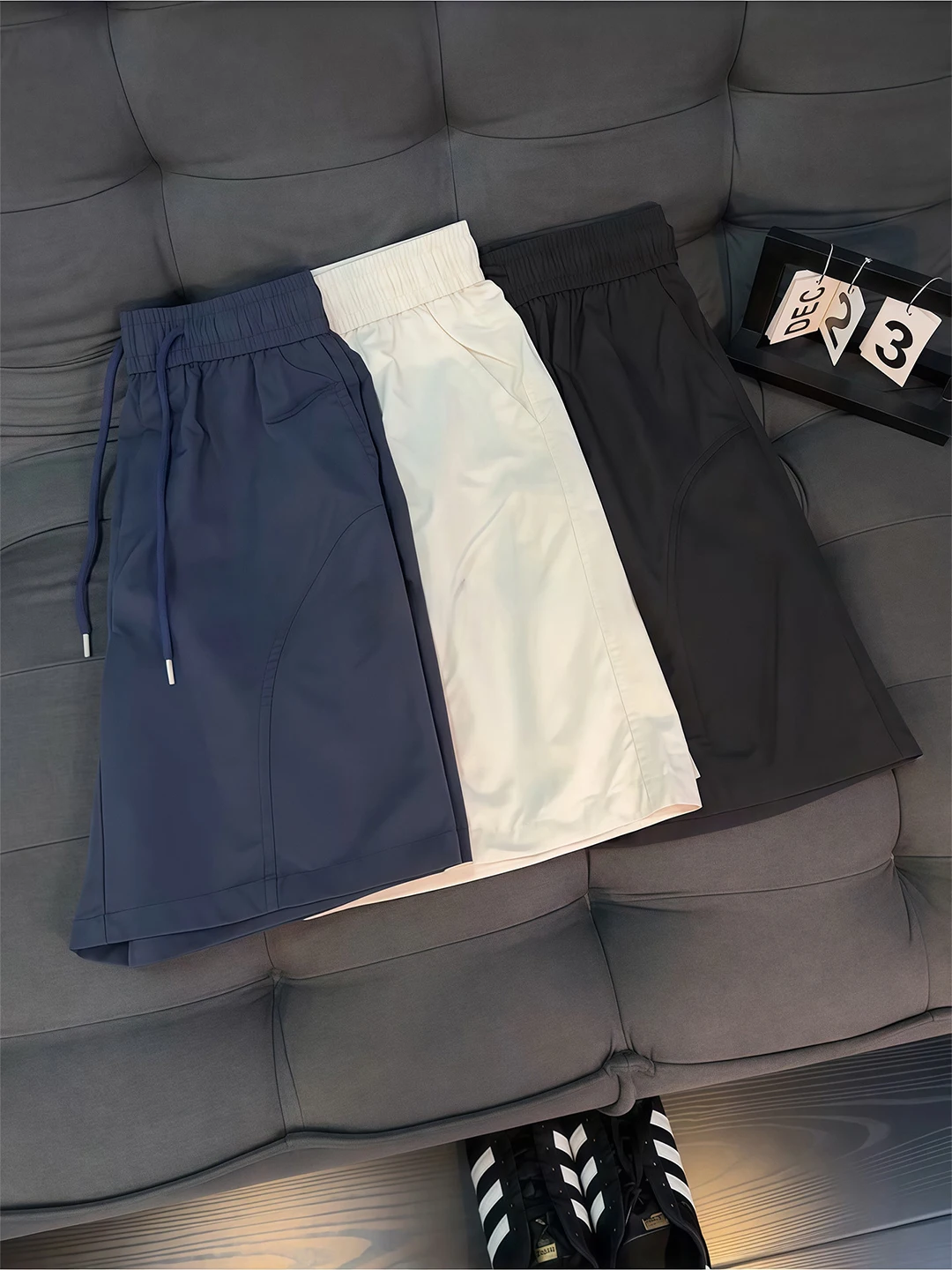 

Мужские летние шорты Bla Qui Dry Thin American Slant Cut Fitn Training Running Baskeall f-length Pants