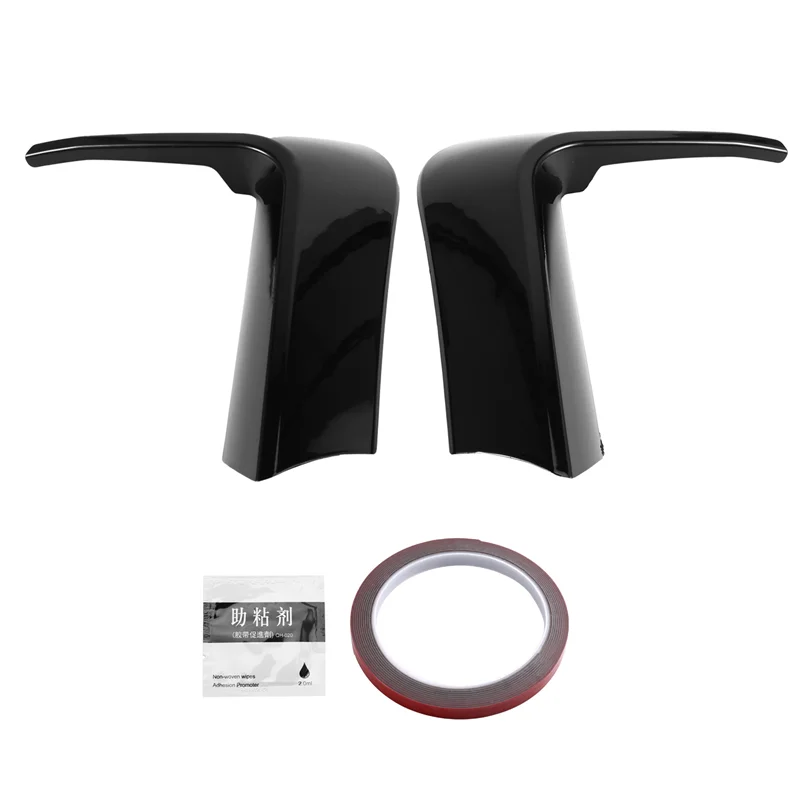 

Для BMW F80 F82 F83 M3 2014-2019 Стайлинг автомобиля, задний бампер, спойлер, сплиттеры, 2 шт., сплиттер, клапаны, Cupwings LHD