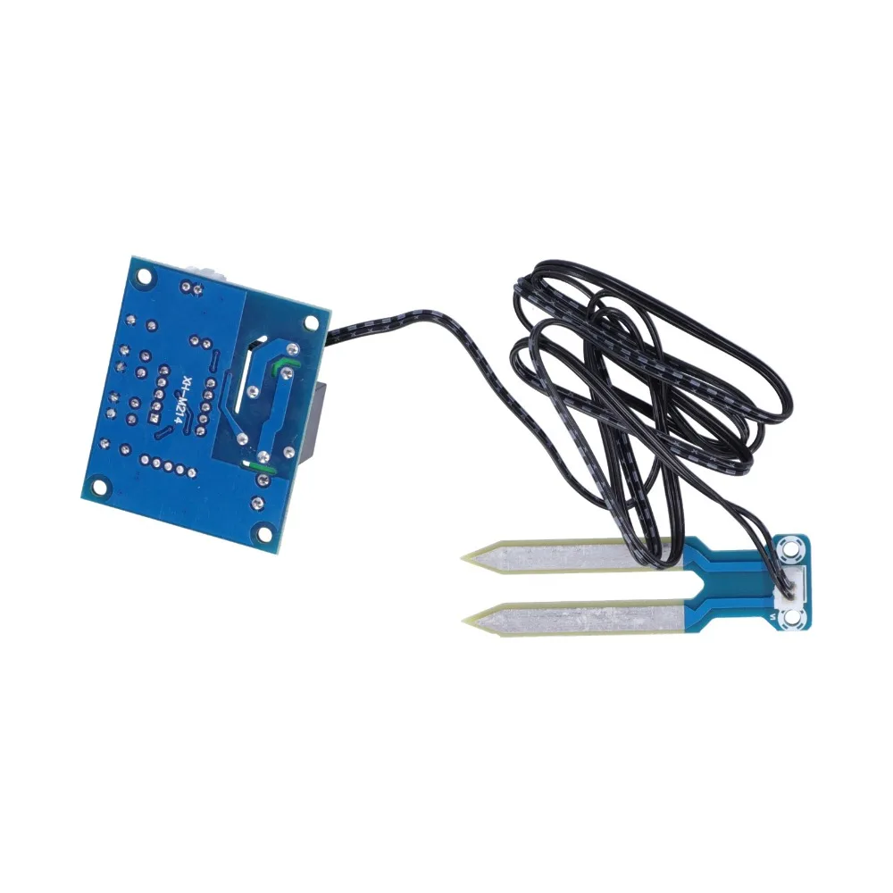 

XH‑M214 Humidity Controller Module Digital Display DC12V Soil Sensor 20-99% Range Probe Electronic Automatic Irrigation Control