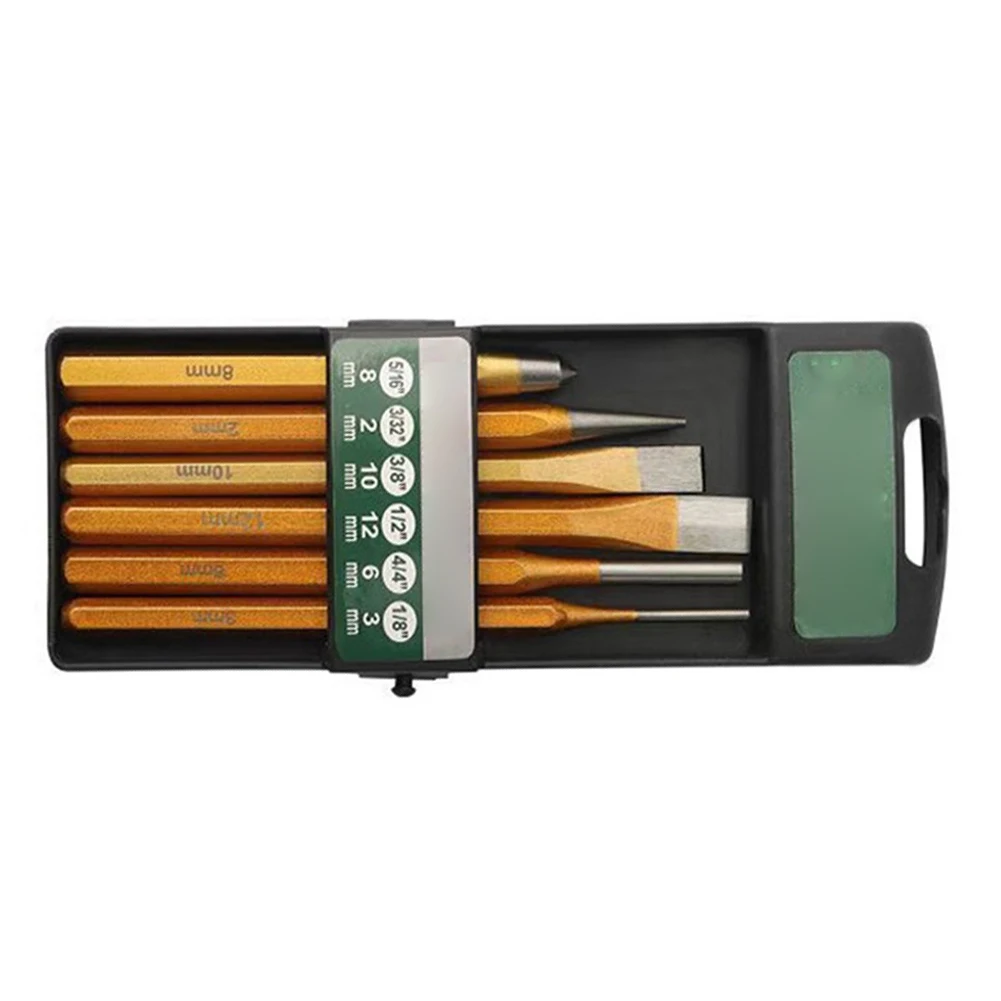Brick Tool Gold Chisel Set Carving Tool Cylindrical Chisel Demolition Tool For Breaking Stones For Concrete Work