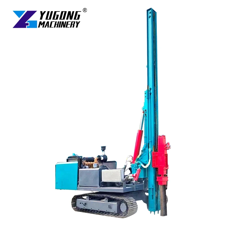 High-Torque Crawler Solar Pile Driver: Power Through Tough Soil Conditions With Ease