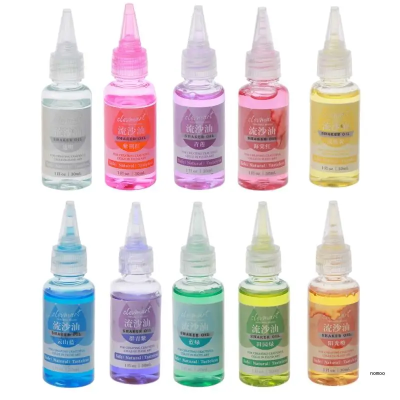 30ml Silicone Oil Acrylic Paint and Pouring – for Impressive Effects