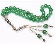 IQRAH Aventurine Stone Rosary (925 SETTING SILVER)