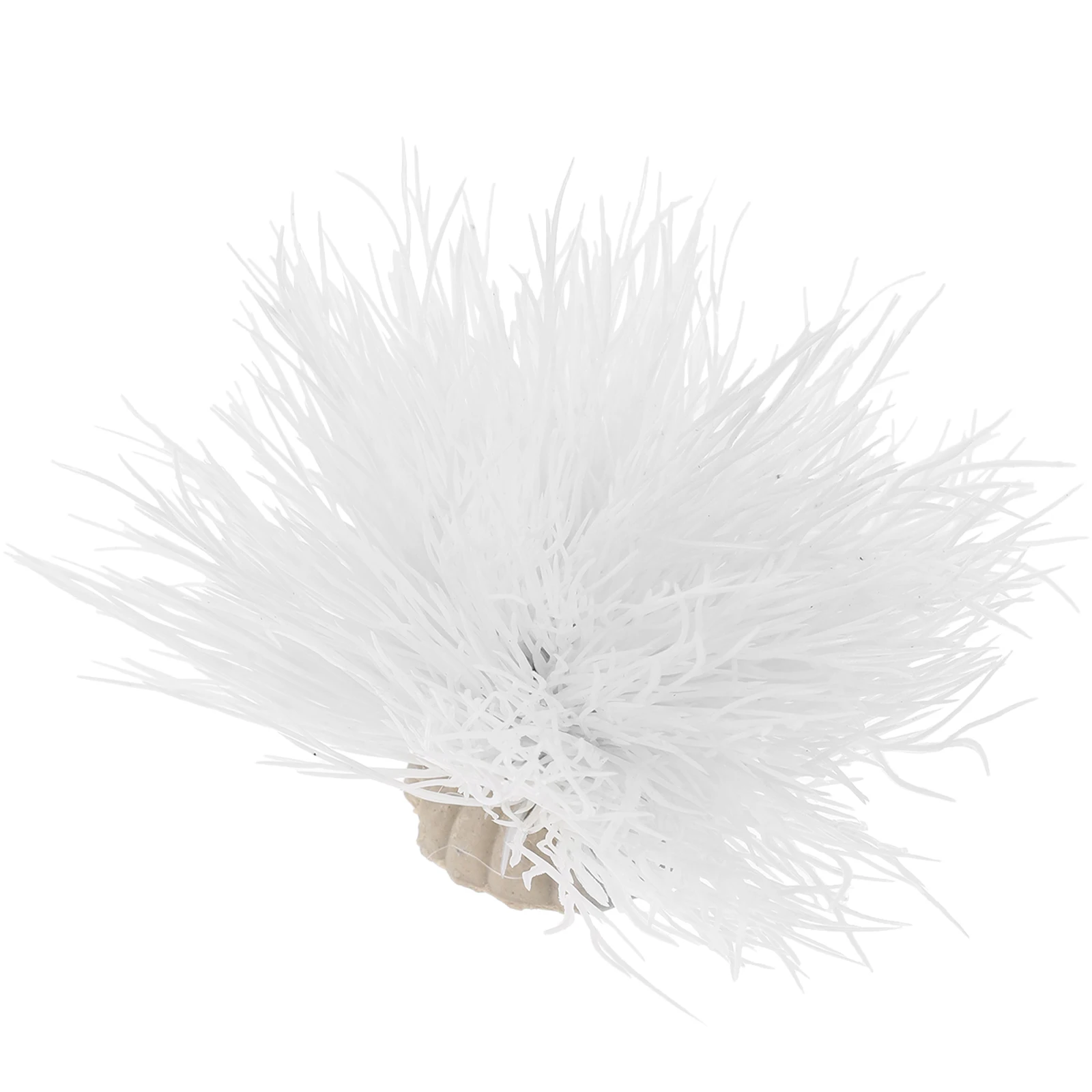 

Fish Tank Decorations Simulated Plant Decors Decorate Aquarium Ornament White Faux Plants