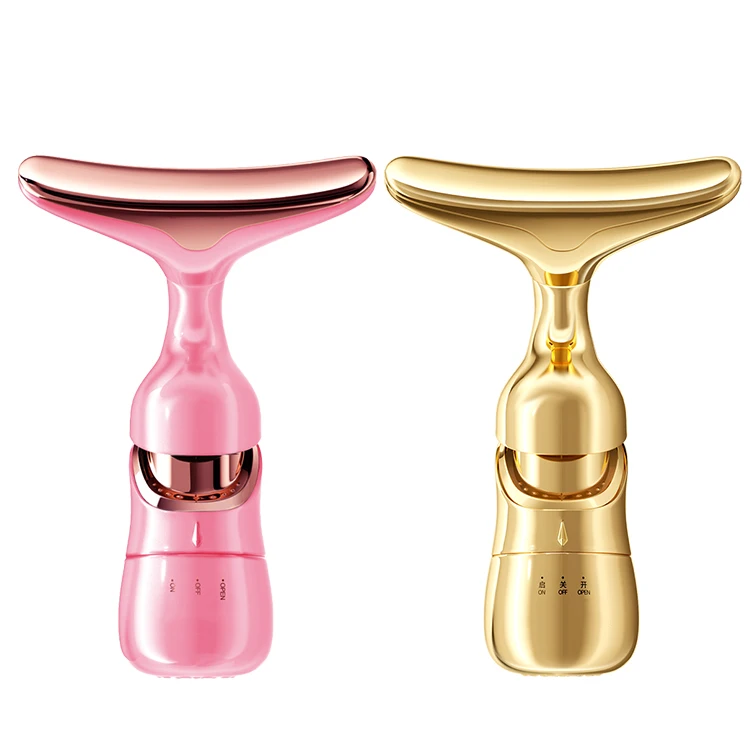 3in1 Anti-Aging Facial Massager - EMS Vibration Skin Firming Lifting Beauty Tool