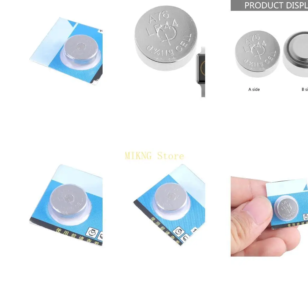 Pila botón alcalina AG13 LR44 A76 L1154, pila moneda pequeña 1,5 V para niños, mejor venta
