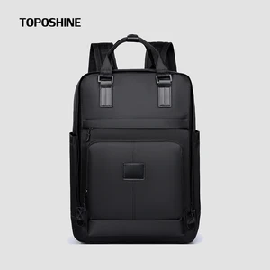 Toposhine Multifunctional Business Backpack Stylish Nylon Laptop Backpack with Multiple Pockets Durable Travel Work Bag Commute