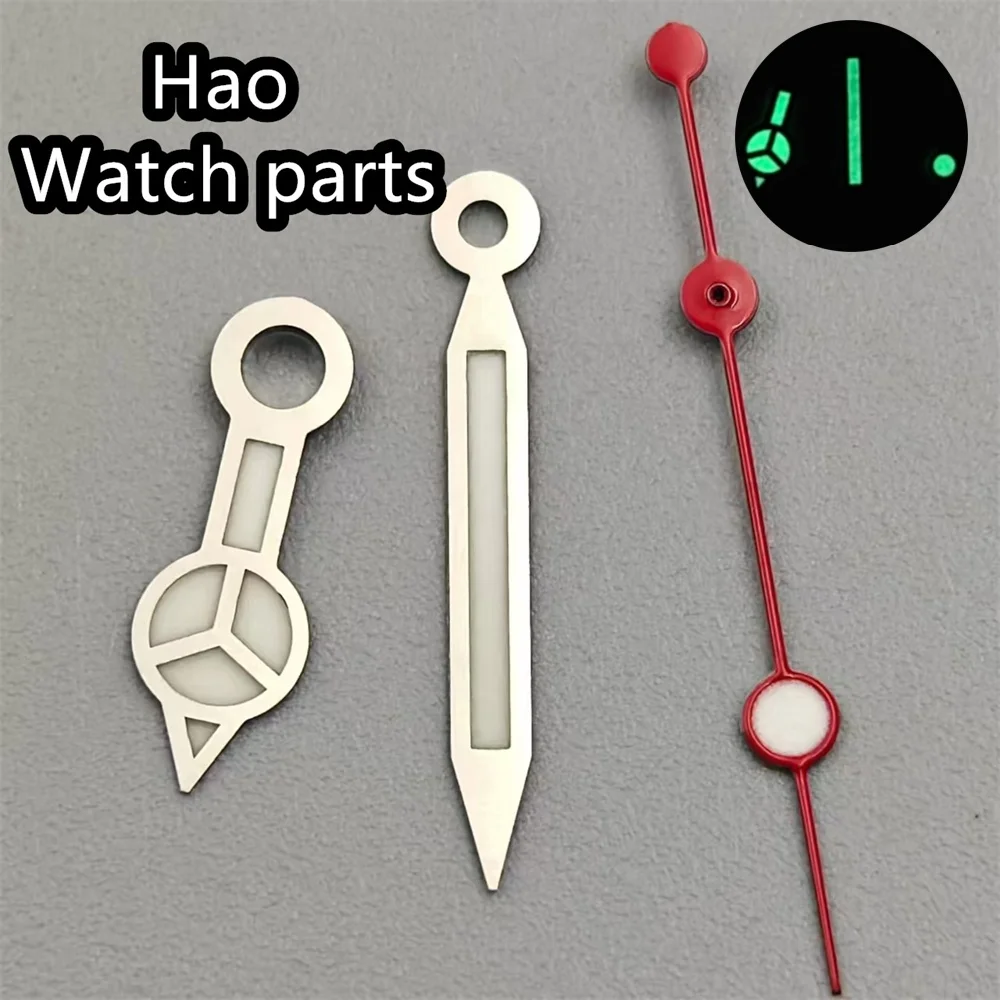 ブリガー-色とりどりの時計のハンドセット,発光ポインター,交換部品,緑,青,nh35,nh36,ファッションに適しています