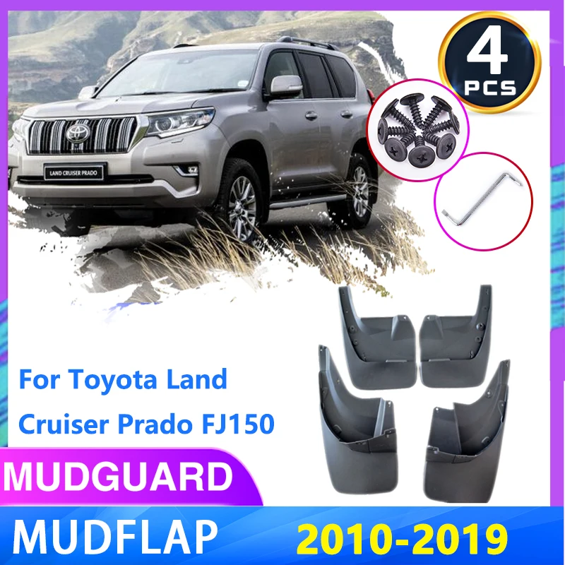 

Car Mudguards For Toyota Land Cruiser Prado LC150 FJ150 150 2010~2019 Wheels Mudflaps Guards Mud Flaps Fender Auto Accessories