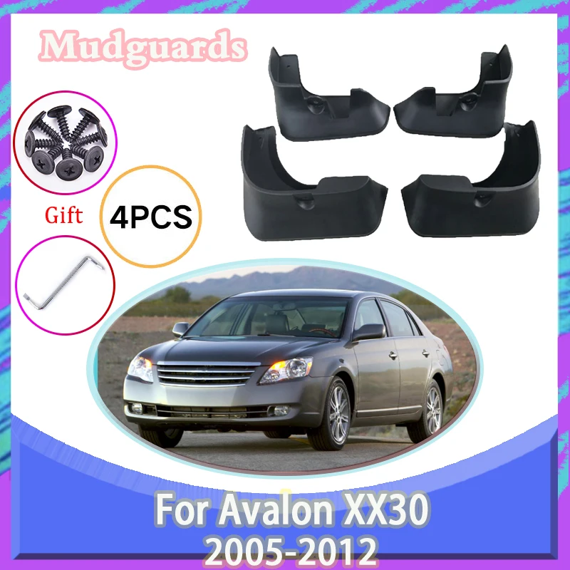 

Car Mud Flaps For Toyota Avalon 2008 Accessories XX30 2005-2012 Mudguard Splash Guard Front Rear Fender Anti-scratch Auto Tools