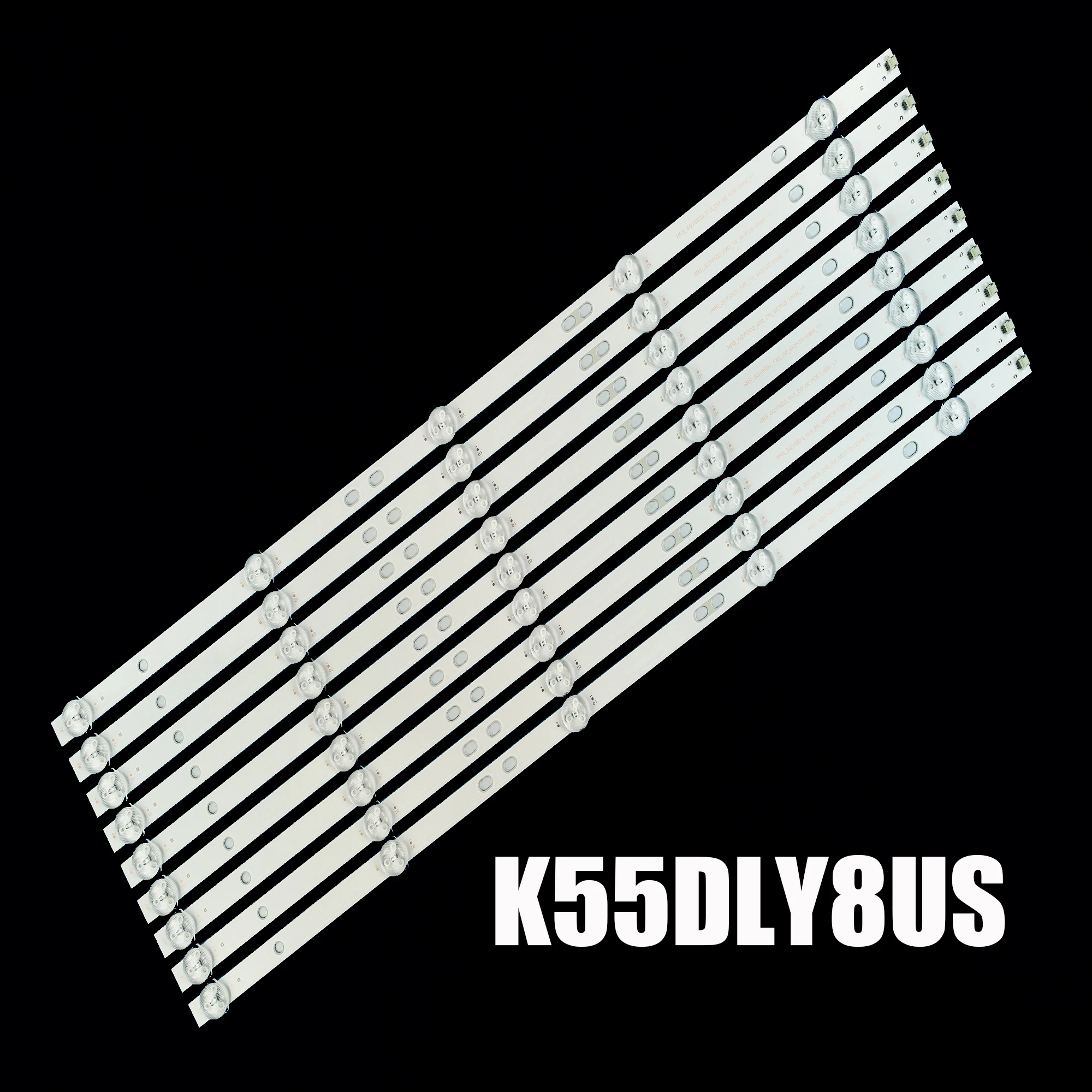 New 9pcs TD SYSTEMS K55DLY8US KROMS KS5500SM4K PROSCAN PLED5544U RCA RNSMU5545 HV550QUB-F5A HRS_SQY55D3_5X9_2W_MCPCB AE0110490