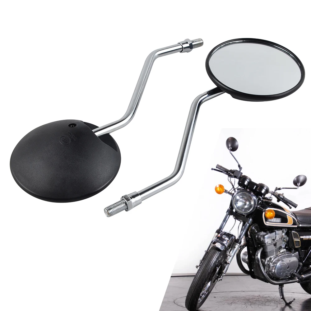 Espejos laterales de motocicleta M10 para Yamaha TX500 YM2C YL2 YR1 YDS YL1 YA6 XS1 RT1 YG1 G6S DS6 R3 DT1 CT1 AT1 341-26290-10-00