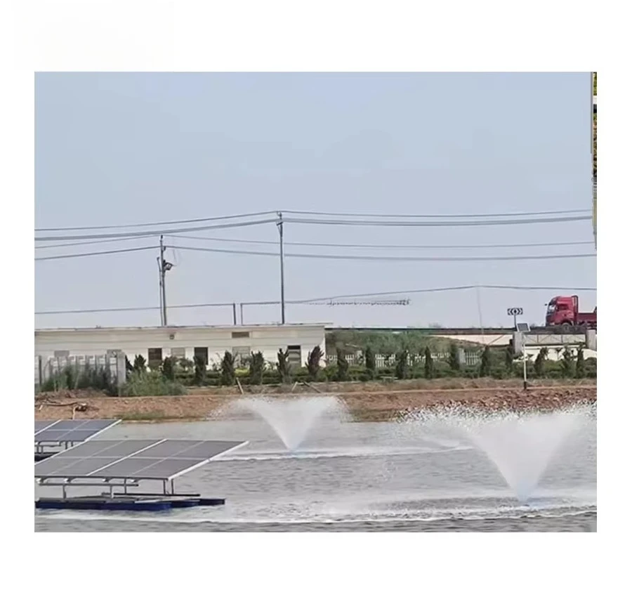 Popular Easy Installation Diving DC96V Brushless Solar Fish Pond Aerator Solar Large Pond Aerator