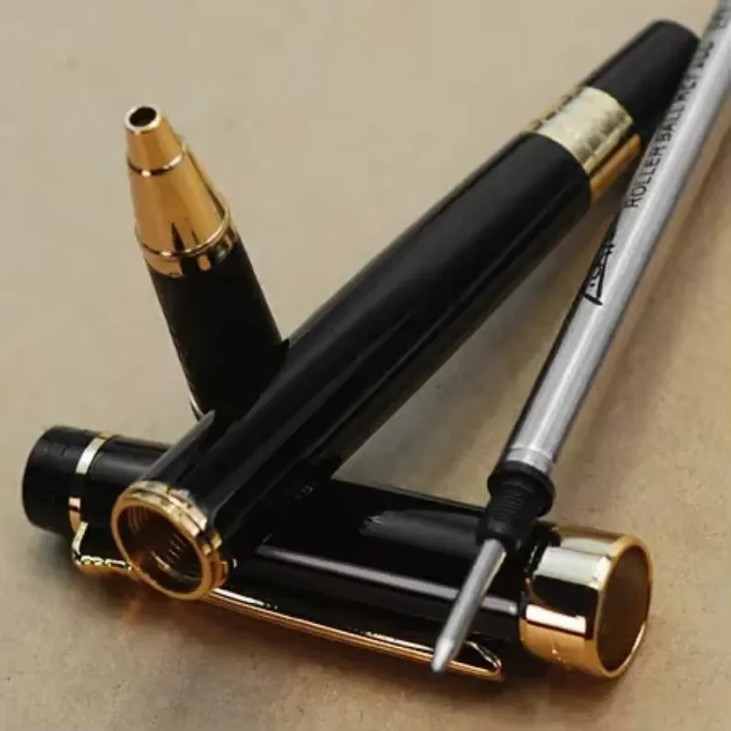 Picasso 917 Rollerball Pen Gloss black Stationery School&Office Supplies Calligraphy Practice Writing Pen,original box choice