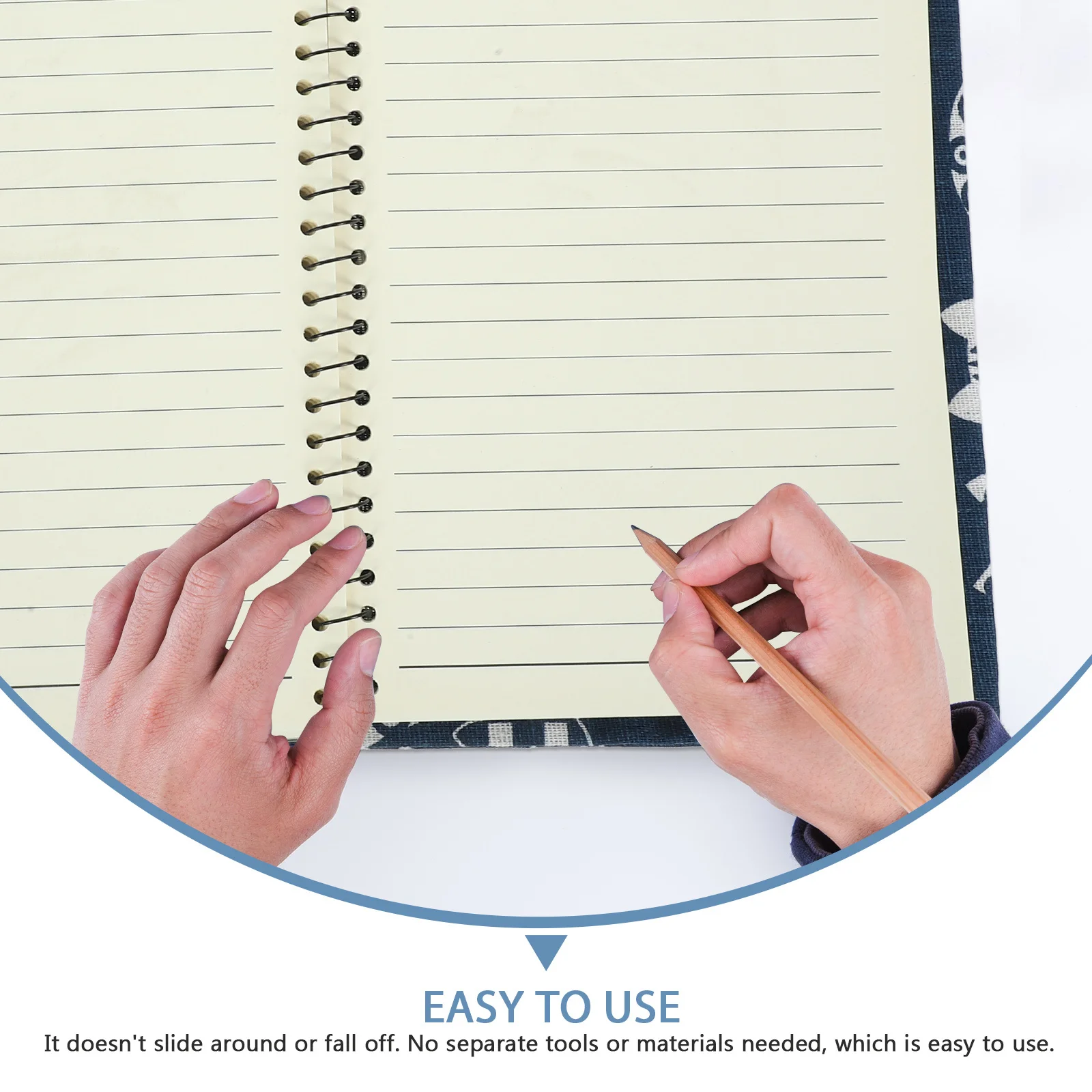 Copertina per libro lavabile Protezione in tessuto riutilizzabile Custodia con bellissimo modello per libri con copertina rigida Copertina per diario