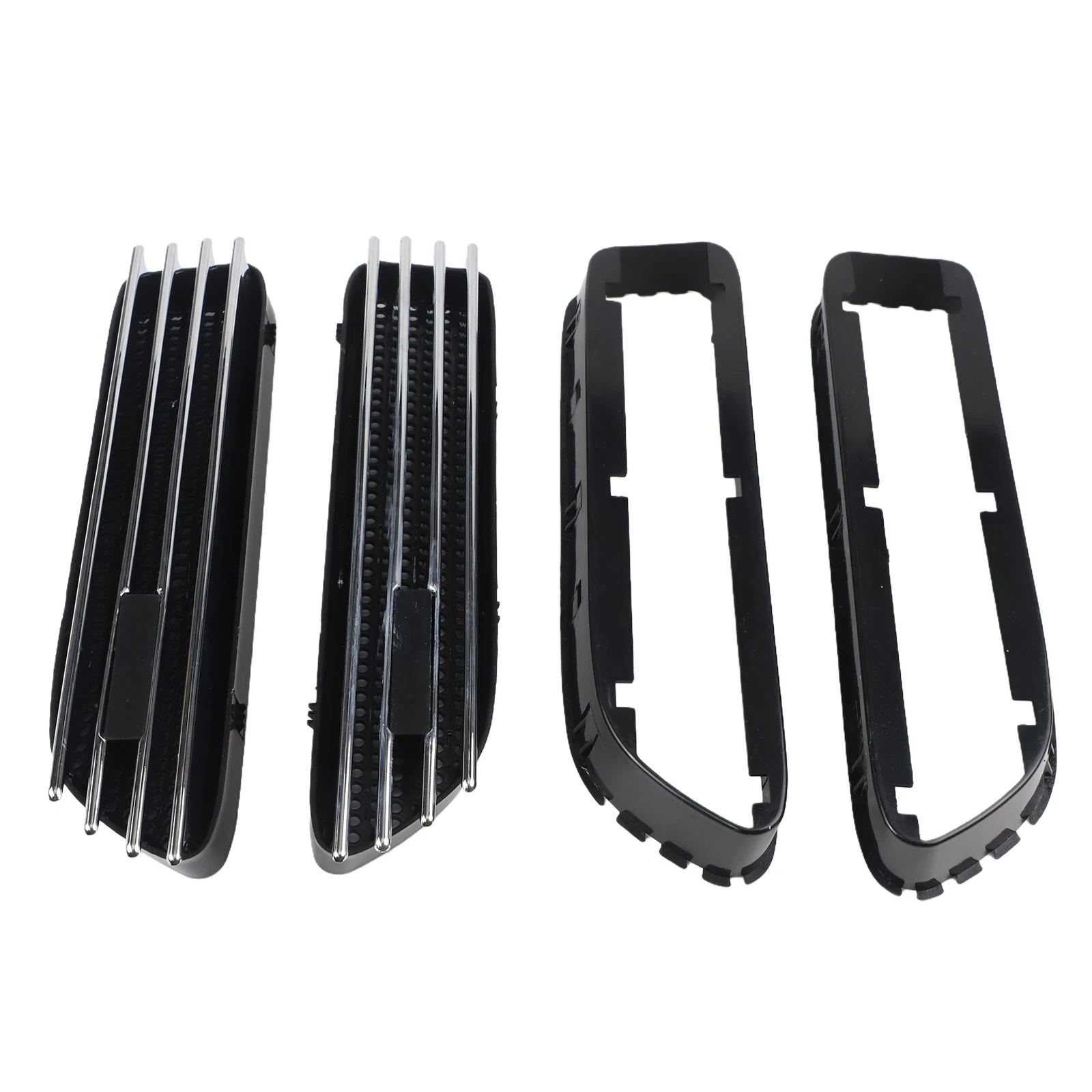 Car Accessories Fender Vent Grille 27.7*7.5*3.2CM Car Exterior Grille Installation Filter ABS Material Practical Design