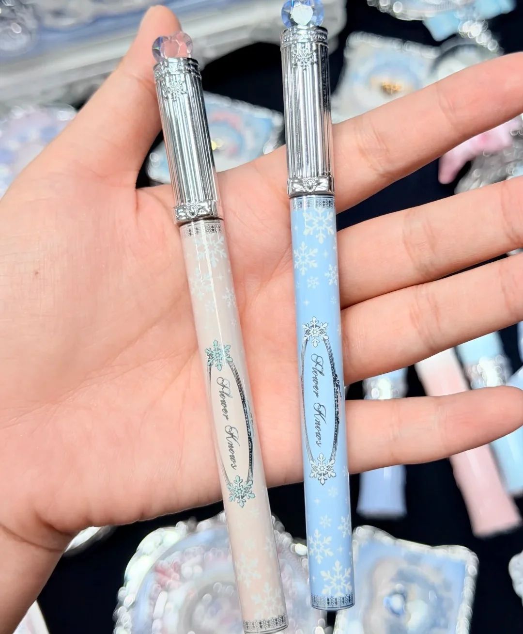 Flower Knows Snow Ballet Eyeliner Pencil Sweat-Resistant Smudge-Proof Waterproof Eyeliner