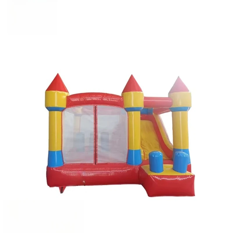 Hot Sale Kids 4m*4.5m PVC Material Inflatable Castle with Slide Outdoor Bouncy Jumping Slider Inflatable House for Kids