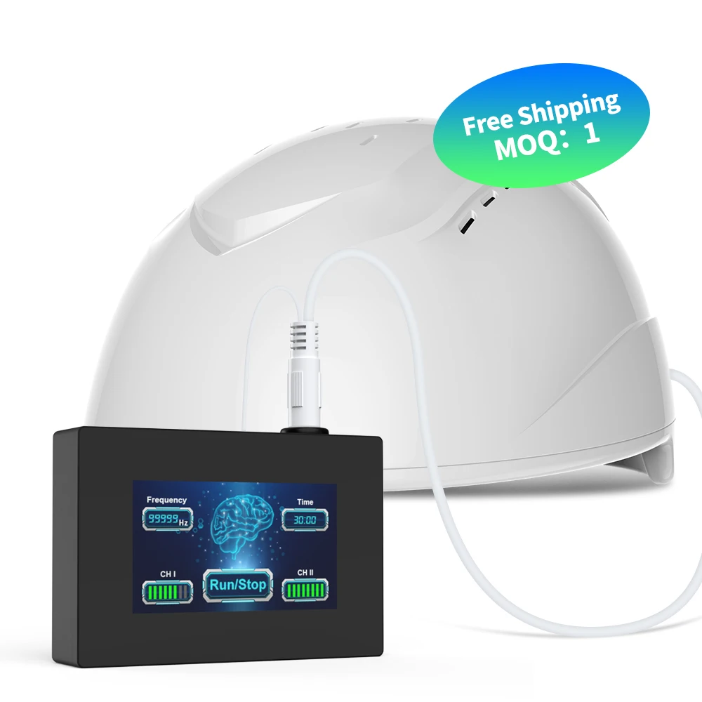 Near Infared Light Therapy Brain Photobiomodulation Device Photobiomodulation Brain Helmet