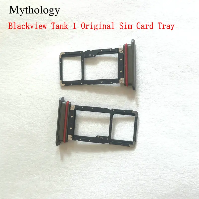 Sim Card Tray for Blackview Oscal Tank 1 Original TF Card Holder Card Slot Mobile Phone Repair Parts