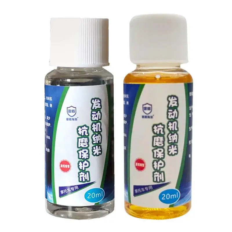 Engine Anti-Wear Protectant 20ml Anti-Friction Agent Engine Restorer & Lubricant Highly Effective Engine Protection Oil