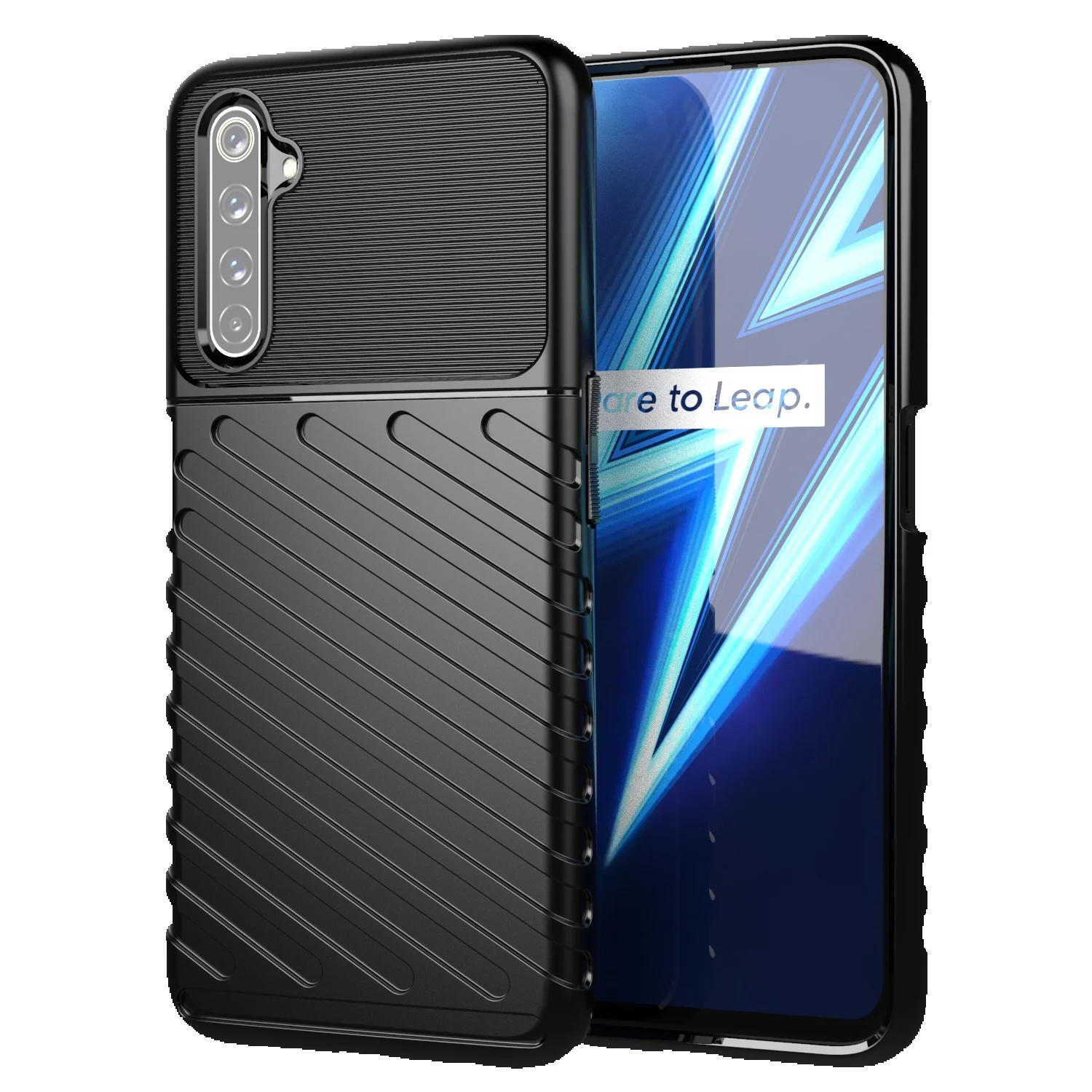 For Realme 6 6s 7 7pro 7i 8 Pro+ 9i Case Shockproof Thunder Phone Cover For Realme 4g 8pro 9 Pro Plus 6pro Fashion Cases