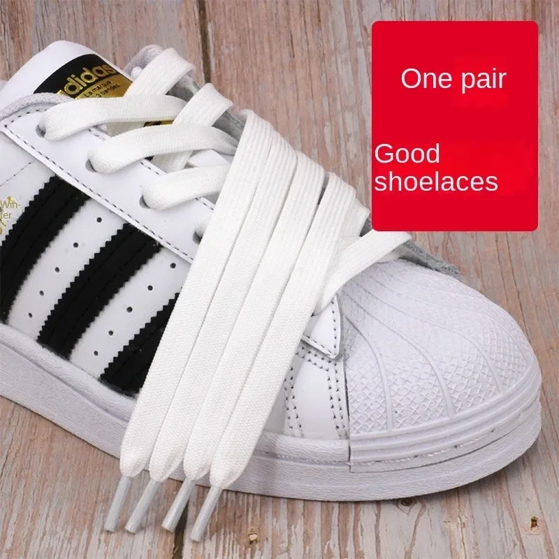 White Shoes Shoelace FitAJ1Air Force OneAF1Basketball Canvas Shoes Flat Men's and Women's Canvas Shoes Rope Black and White