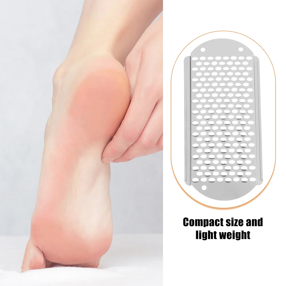 Pedra-pomes portátil para pele dura, arquivos de pés, pedicure grosa, ralador de pés, ferramenta scrubber