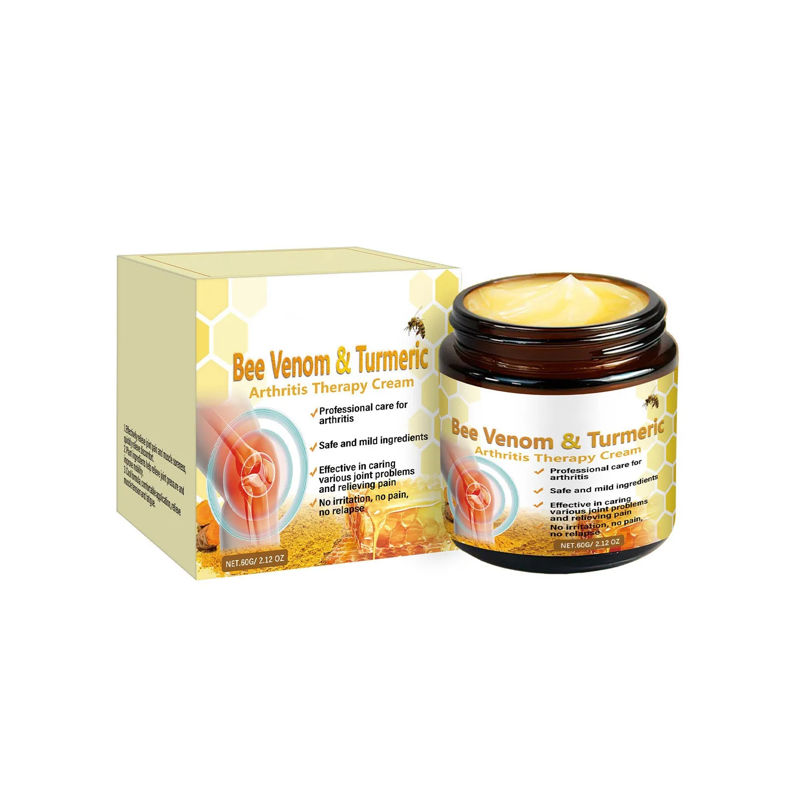 Joint Relief Cream, Gentle Care Nourishes Joints And Soothes Hands And Feet Joint Discomfort Massage Cream