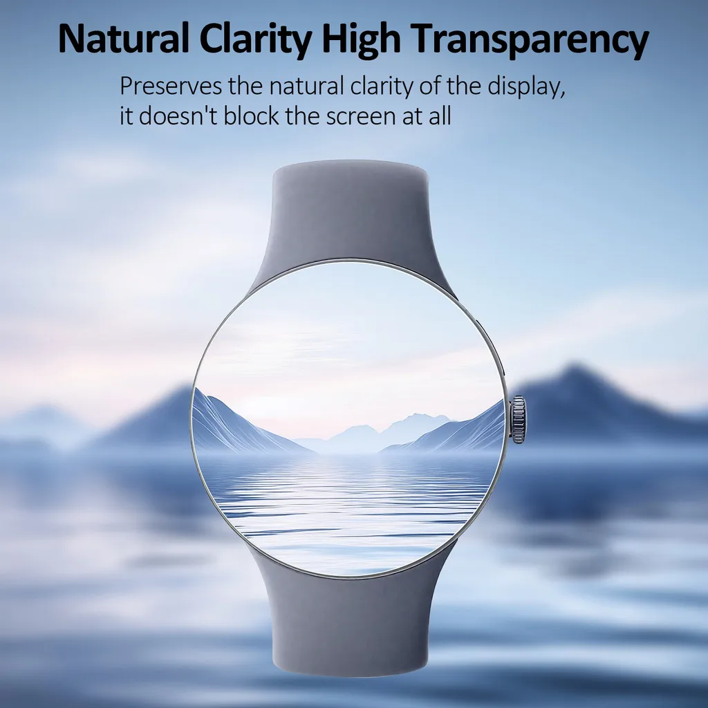 Hydrogel Protect Film for Google Pixel 4 45mm 41mm Screen Protector, for Google Pixel4 HD Full Coverage Soft Protective Film image 2