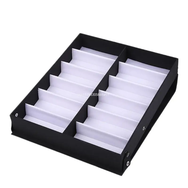 Men Women Sunglasses Organizers Box Glasses Display Tray Eyewears Storage Case Dropship