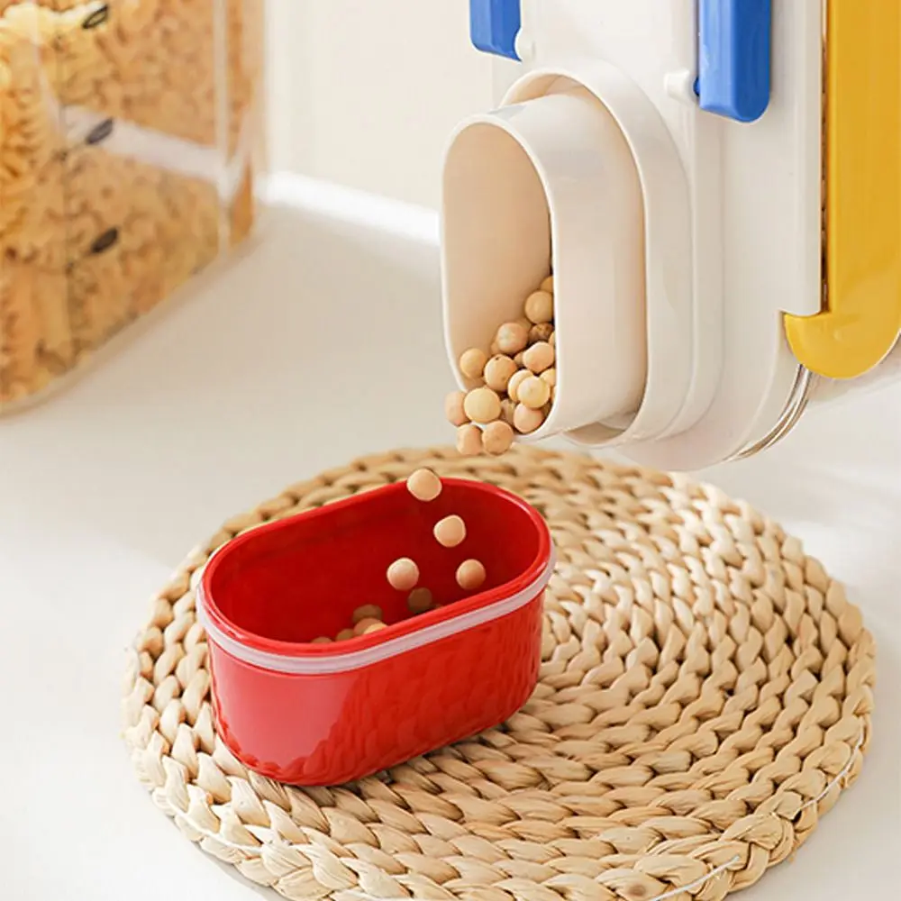 

Органайзер для холодильника, ящик для хранения хлопьев, пыленепроницаемый с мерной линией, герметичные банки для пищевых продуктов, прозрачная пластиковая герметичная канистра