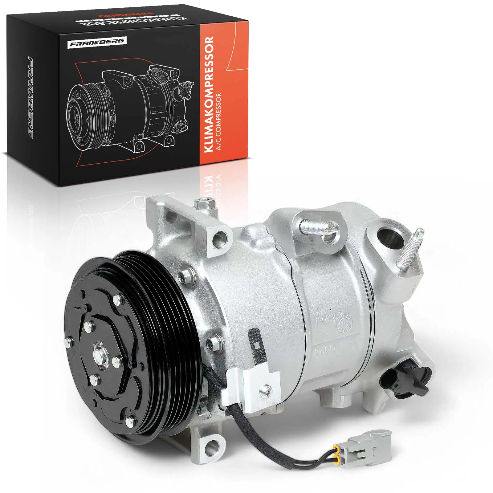 Frankberg 1x Klimakompressor für Fiat 500X 334 1.3L Bj ab 2019 68439272AA 178380