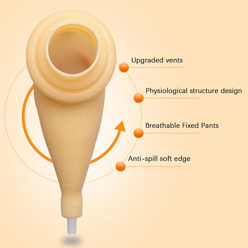 Männliche weibliche wieder verwendbare Urin beutel Urinal Pee Halter Sammler Harn inkontinenz