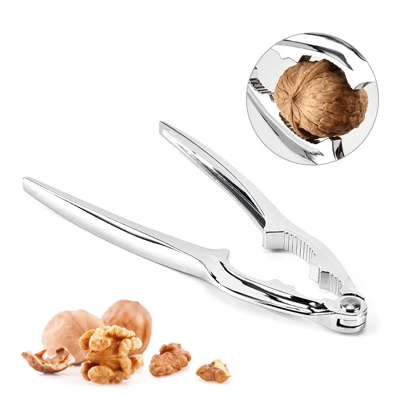 Zinc Alloy Walnut Cracker Hazelnut Nuts Cracker Tonger Clip