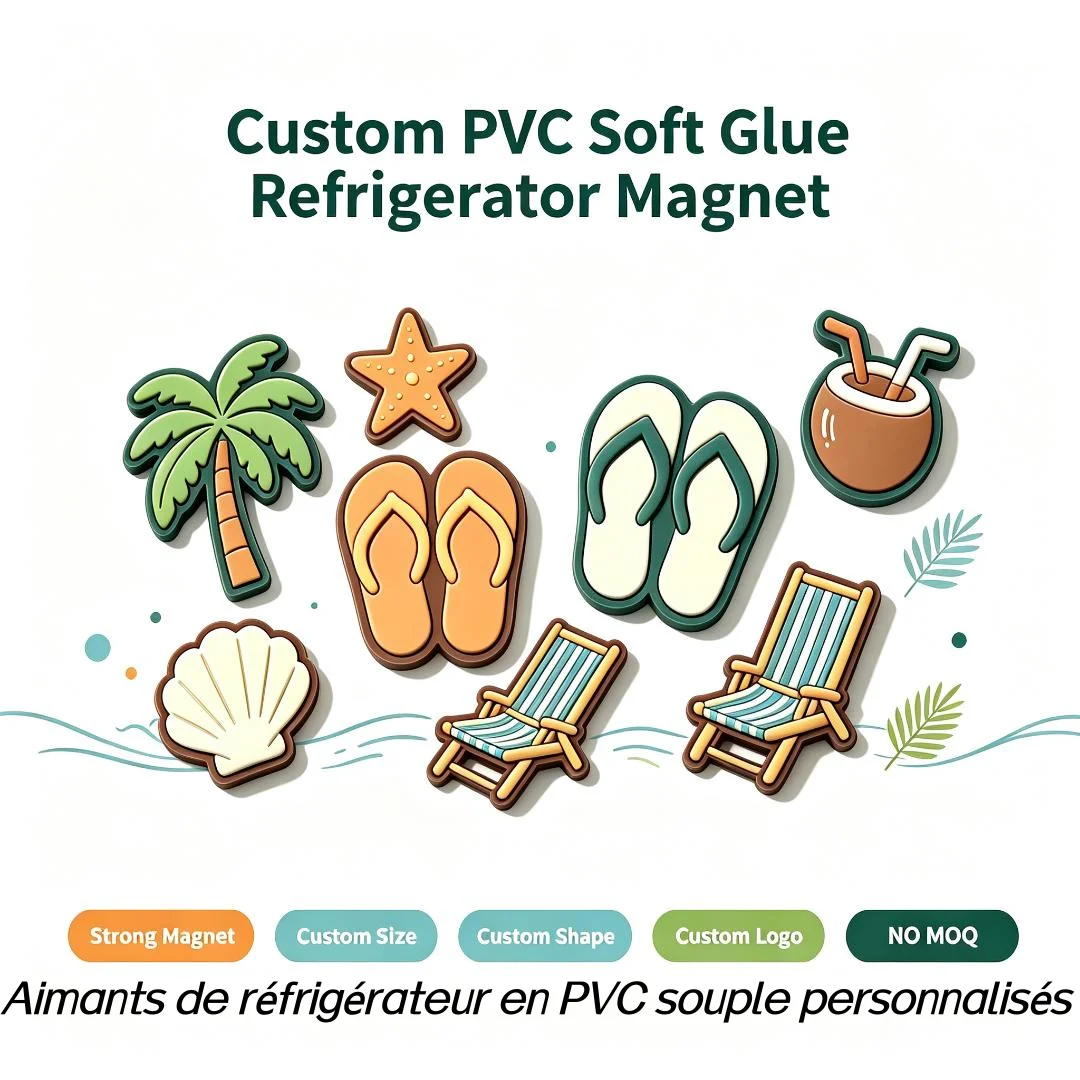 Personalized Custom Soft Rubber Refrigerator Magnet Creative PVC Soft Adhesive Magnetic Paste Magnet Cartoon Fridge Magnets